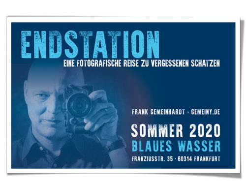 Ausstellung Frank Gemeinhardt Blaues Wasser Frankfurt